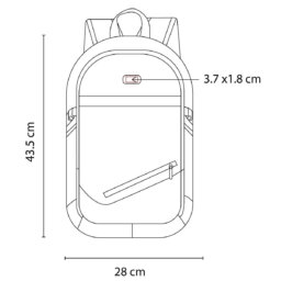 SIN 455 G MOCHILA SLAVONSKY