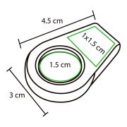 TH-063 USB GIRATORIA CON LUZ