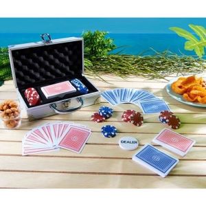 JM 014  MINI MALETÍN DE POKER LUCKY