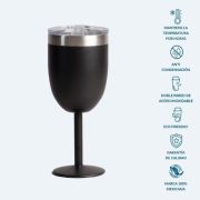 Copa de Acero Inoxidable