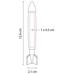 SH 1710 BOLÍGRAFO ROCKET