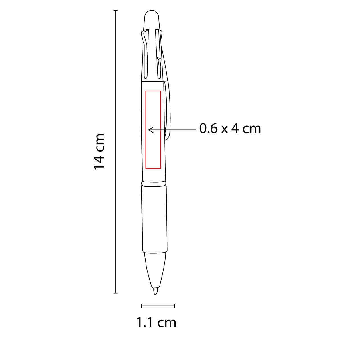 SH 1765 BOLÍGRAFO LOJA 4 EN 1