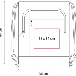 SIN 217  BOLSA-MOCHILA IZELA
