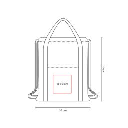 SIN 611  BOLSA-MOCHILA VATT GRIS